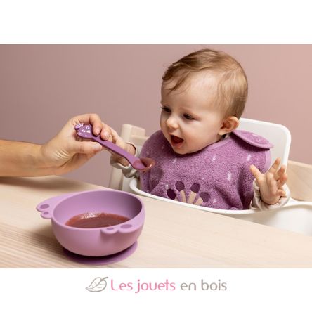 Silikon-Schüssel mit Saugnapf Mrs Peacock TX-96-464 Trixie 3