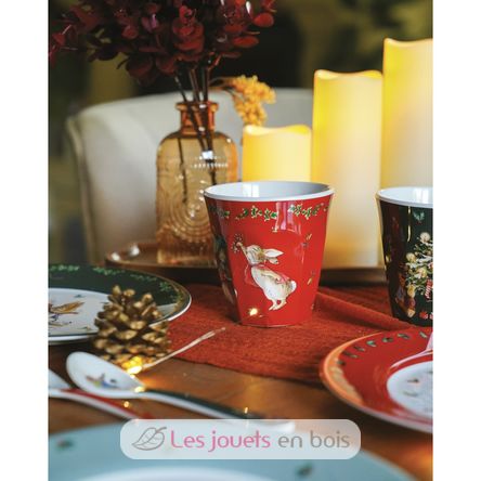Becher Peter Hase Weihnachten rot PJ-BP715N Petit Jour 3