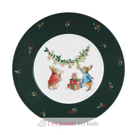 Teller Peter Hase Weihnachten 20 cm PJ-BP927N Petit Jour 1