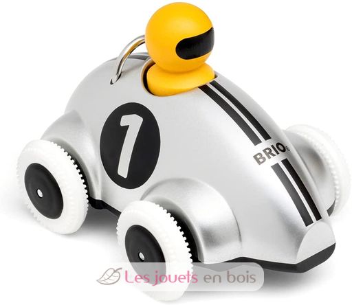 Push & Go Rennwagen grau BR-30232 Brio 1