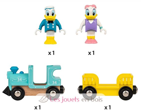 Donald & Daisy Duck Zug BR-32260 Brio 3