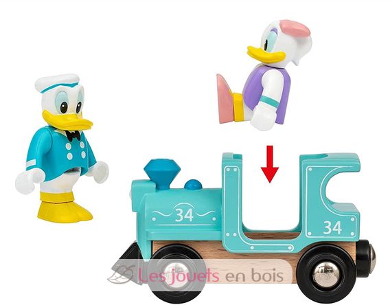 Donald & Daisy Duck Zug BR-32260 Brio 5