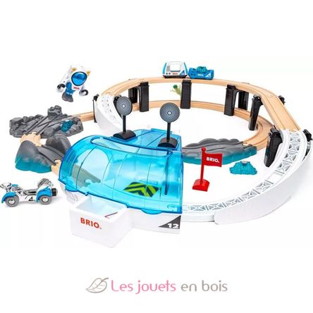 Weltraumstation-Eisenbahn-Set BR36155 Brio 1