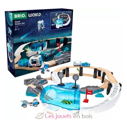 Weltraumstation-Eisenbahn-Set BR36155 Brio 2