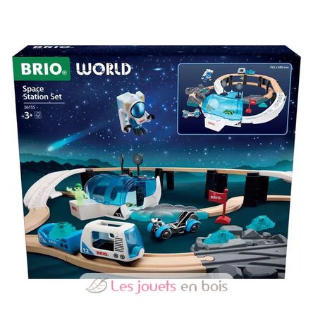 Weltraumstation-Eisenbahn-Set BR36155 Brio 5