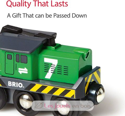 Güterzuglokomotive grün BR33214-3190 Brio 4