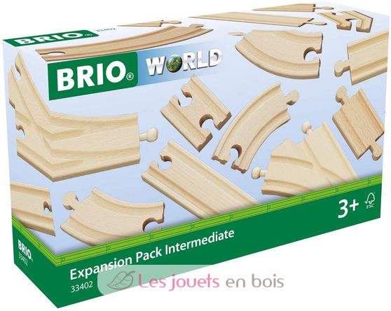 Mittleres Schienensortiment BR33402-2211 Brio 2