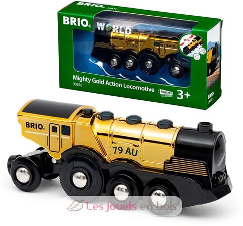 Multifunktions golden Lokomotive BR-33630 Brio 1