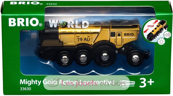 Multifunktions golden Lokomotive BR-33630 Brio 2