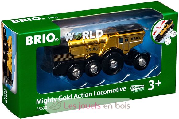 Multifunktions golden Lokomotive BR-33630 Brio 3