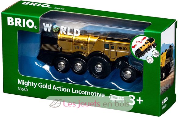 Multifunktions golden Lokomotive BR-33630 Brio 4