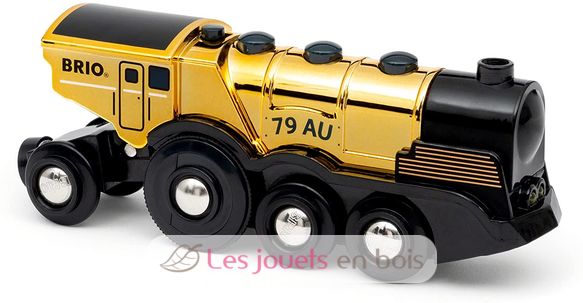 Multifunktions golden Lokomotive BR-33630 Brio 8