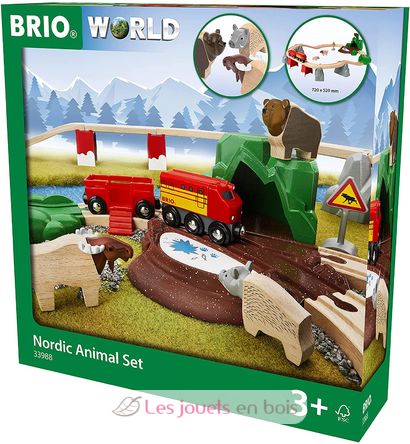 Nordische Waldtiere Set BR-33988 Brio 10