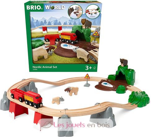 Nordische Waldtiere Set BR-33988 Brio 1