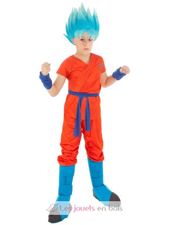 Goku super saiyan Kostüm für Kinder 128cm CHAKS-C4378128 Chaks 1