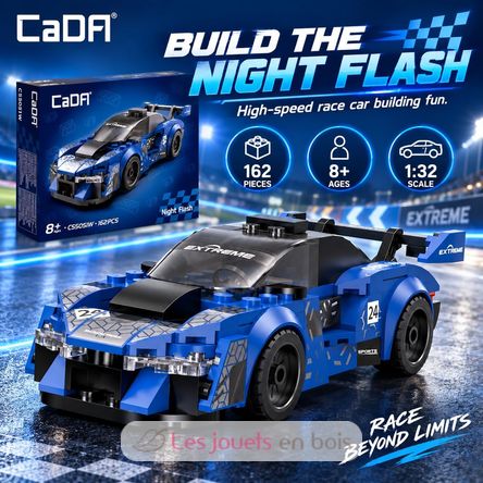 Night Flash Rennwagen 162 Teile C55051W CaDA 2
