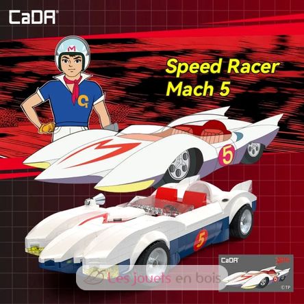 Sportwagen Speed Racer Mach 5 294 Teile C55087W CaDA 4