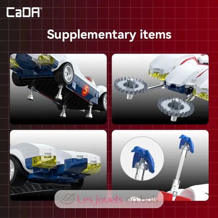 Sportwagen Speed Racer Mach 5 294 Teile C55087W CaDA 6