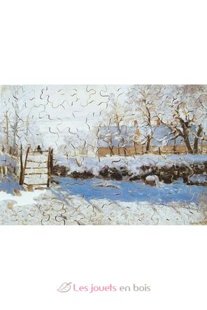 La Pie von Monet C803-80 Puzzle Michele Wilson 3