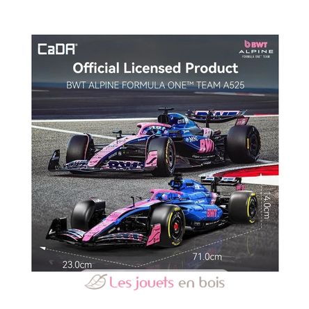BWT Alpine F1 Team A525 2173 Teile C64012W CaDA 5