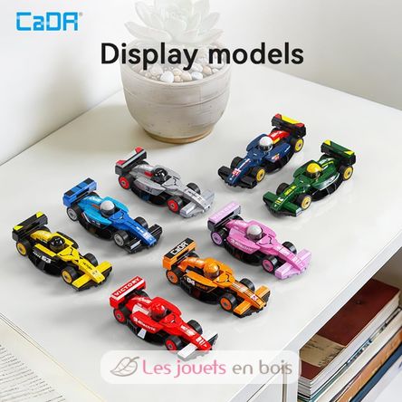 8 Mini-Rennwagen zum Zusammenbauen C55101W CaDA 5