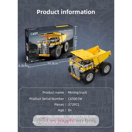 Kipper 372 Teile C65001W CaDA 3