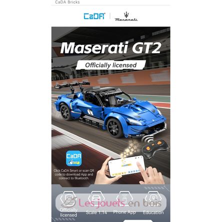 Sportwagen Maserati GT2 549 Teile C57013W CaDA 8