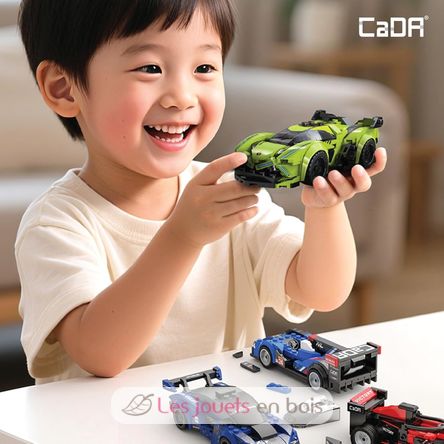 Supersonic Star Rennwagen 164 Teile C55053W CaDA 4