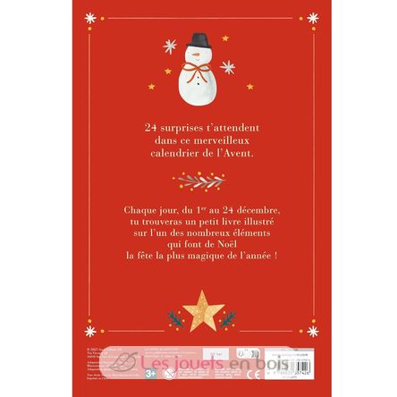 Adventskalender 24 kleine Bücher rot SJ-5742 Sassi Junior 2