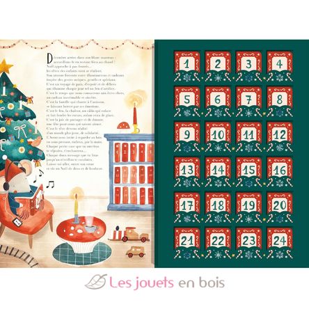 Adventskalender 24 kleine Bücher rot SJ-5742 Sassi Junior 3