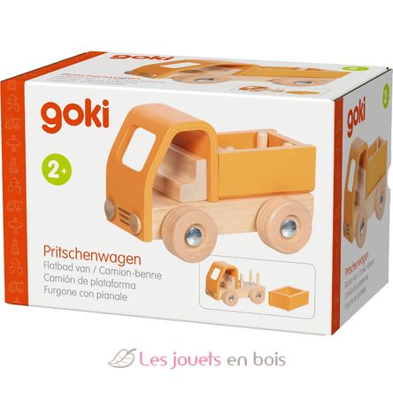 Pritschenwagen orange GK55836 Goki 4