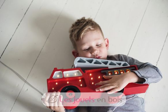Feuerwehrauto-Nachtlampe LL028-325 Little Lights 12