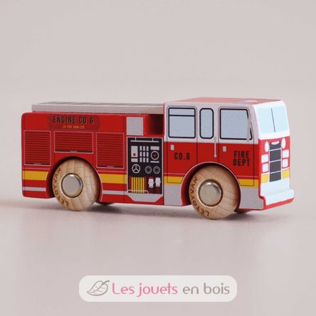 Feuerwehrauto Quinn Nr 44 TV-GT270 Le Toy Van 3