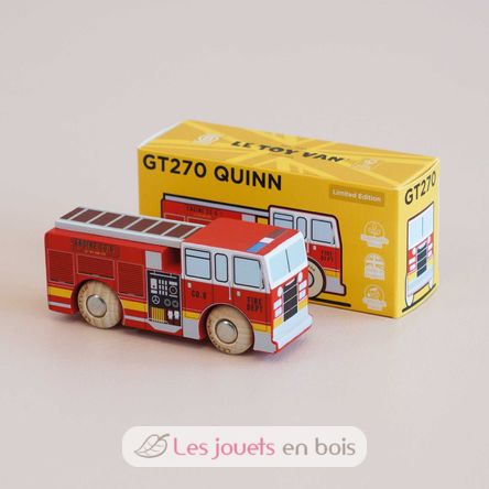 Feuerwehrauto Quinn Nr 44 TV-GT270 Le Toy Van 6