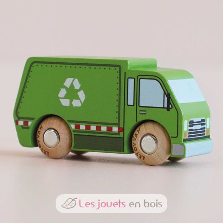 Müllwagen Rudy Nr 36 TV-GT200 Le Toy Van 3