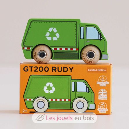 Müllwagen Rudy Nr 36 TV-GT200 Le Toy Van 2