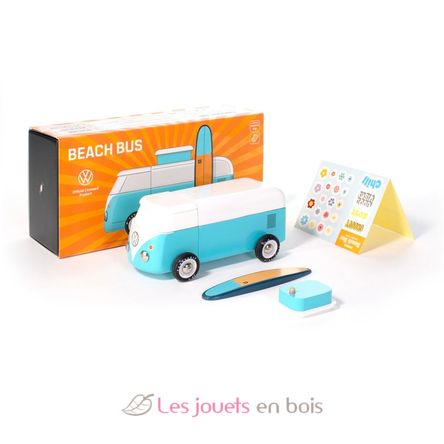 VW Beach Bus blau C-BVA319 Candylab Toys 5