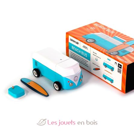 VW Beach Bus blau C-BVA319 Candylab Toys 6