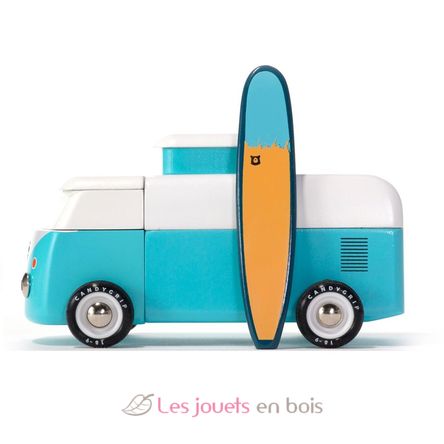 VW Beach Bus blau C-BVA319 Candylab Toys 1