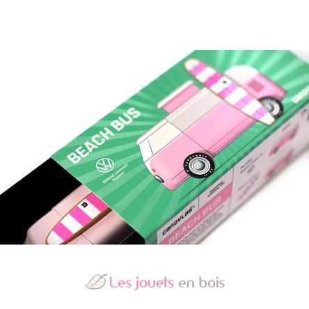 VW Beach Bus rosa C-BVA367 Candylab Toys 4
