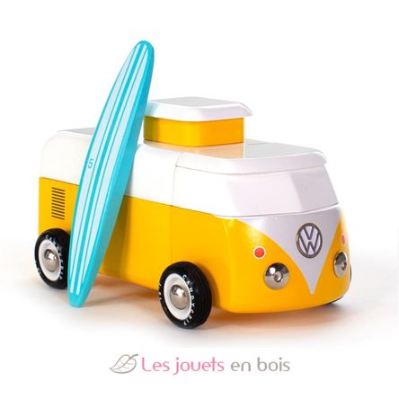 VW Beach Bus gelb C-BVA235 Candylab Toys 3