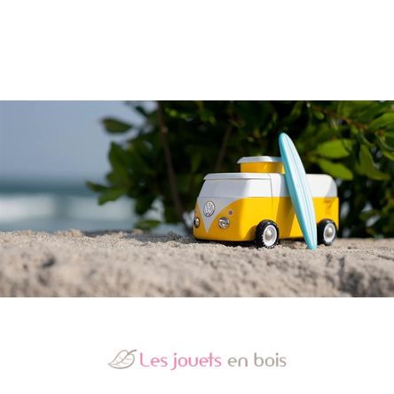 VW Beach Bus gelb C-BVA235 Candylab Toys 2
