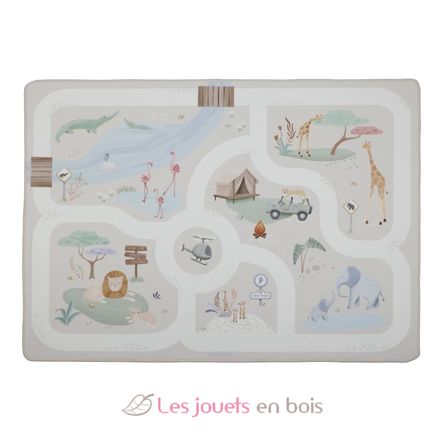 Auto-Spielmatte Safari Friends LD7483 Little Dutch 1