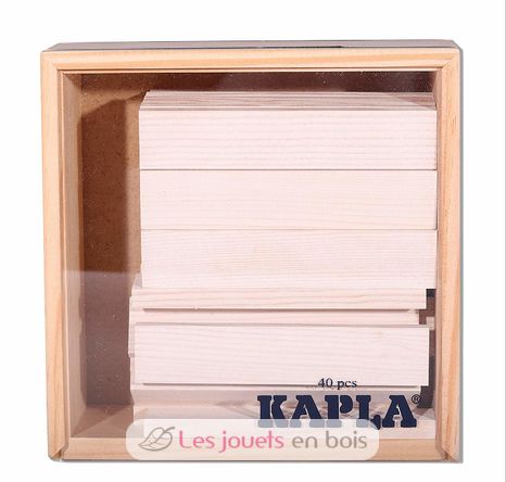 Kapla 40er Quadrat weis KAC40BL-4349 Kapla 2