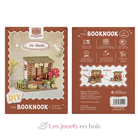 Mini Book Nook Zen-Garten CT106 Cartartem 8