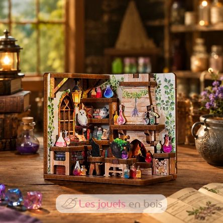 Mini Book Nook Alchemistenwerkstatt CT109 Cartartem 2