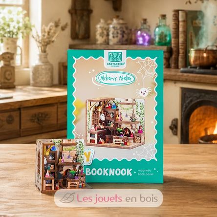 Mini Book Nook Alchemistenwerkstatt CT109 Cartartem 3