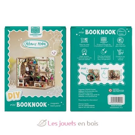 Mini Book Nook Alchemistenwerkstatt CT109 Cartartem 8