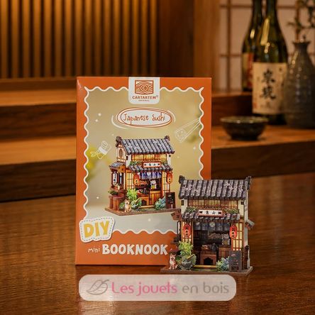 Mini Book Nook Japanisches Sushi CT112 Cartartem 3