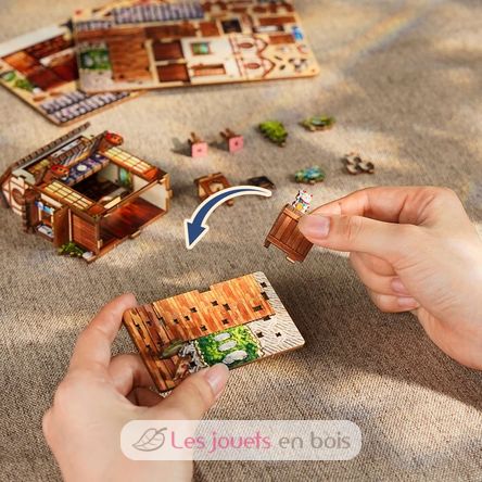 Mini Book Nook Japanisches Sushi CT112 Cartartem 4